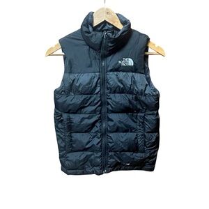The North Face Kid’s Black Puffer Vest with 550 Goose Down Insulation M (10/12)